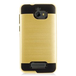 Coolpad Defiant 3632 Armor Hybrid Case (Champagne Gold)